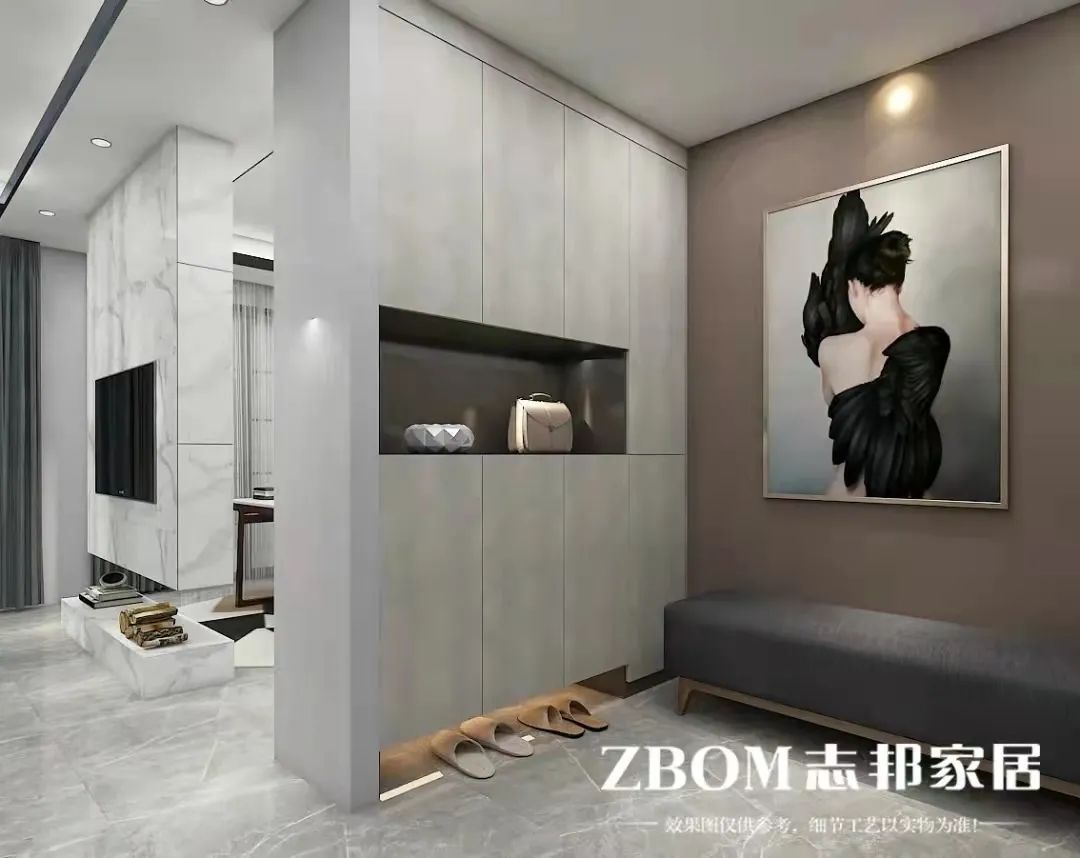 客厅玄关隔断鞋柜装修效果图_客厅玄关鞋柜隔断装修效果图大全_鞋柜隔断装修效果图