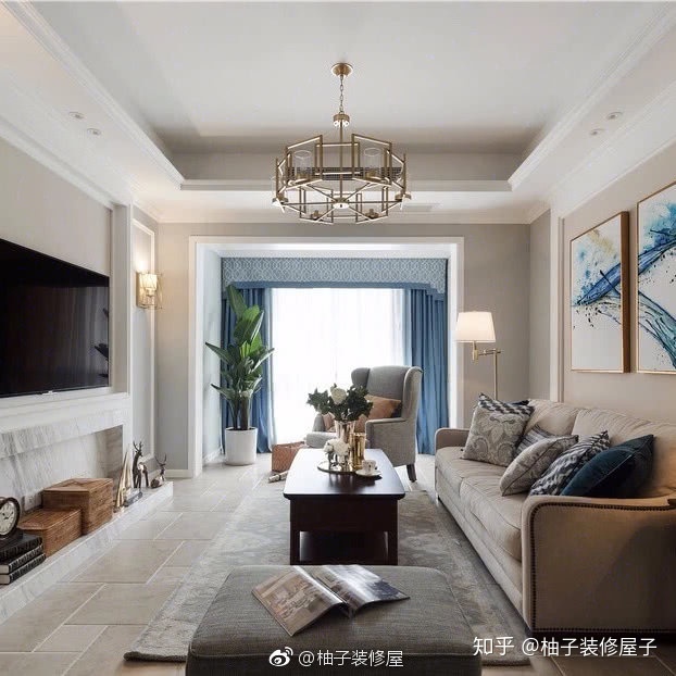 美式装修效果图_美式装修效果图片_美式风格客厅装修效果