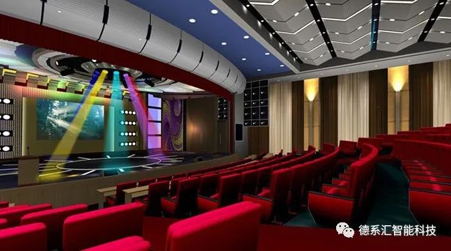 【智能化】多功能厅与会议室设计方案效果图案例展示