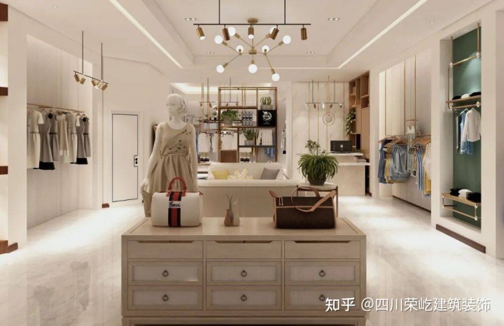 成都服装店装修费用，成都服装装修设计报价