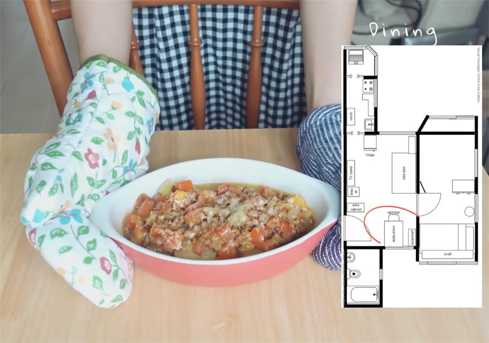 小户型挑高diy装修日记图_楼中楼户型图小户型装修_小户型装修实景图