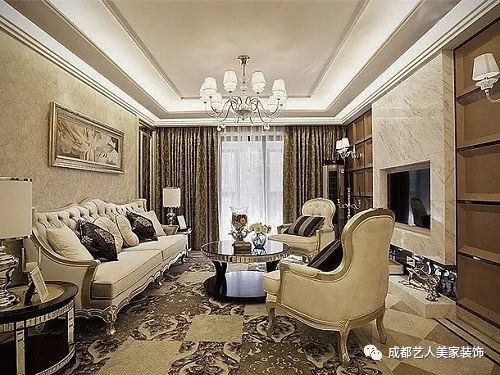 120平米欧式装修效果图_120平米装修效果图_120平米5万装修效果图