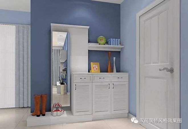 欧式玄关装修效果图_客厅玄关装修效果图片_简欧玄关装修效果图大全2013图片