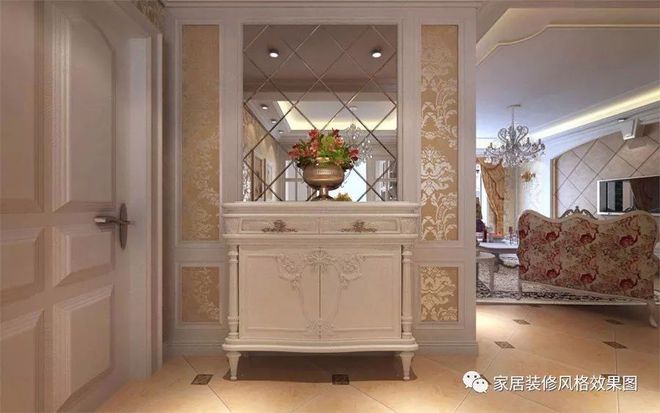 客厅玄关装修效果图片_简欧玄关装修效果图大全2013图片_欧式玄关装修效果图