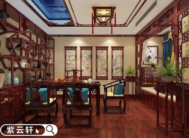中式古典装修风格_中式新古典禅式风格饭店_中式古典客厅装修