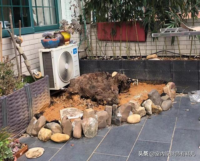 一楼花园装修效果图_露台花园装修效果图片_小冀亚华桂竹花园装修效果