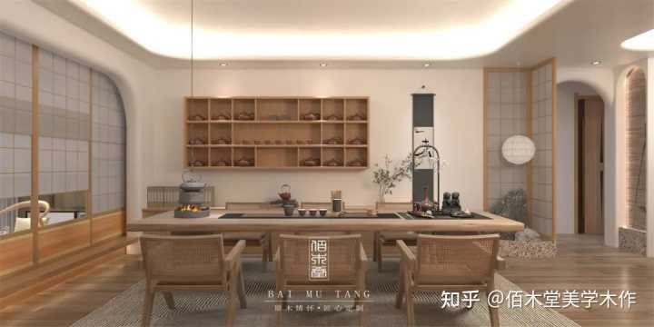 禅意装修风格_禅意风格茶室效果图_禅意风格室内设计