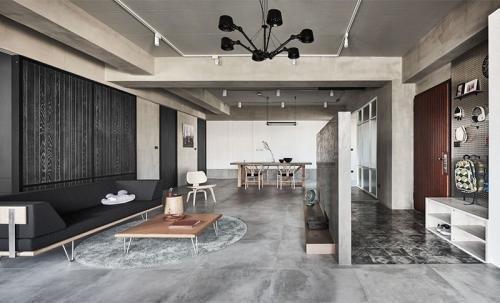 毛坯餐厅工业风格装修_纯水泥房风格装修价格_毛坯房装修风格