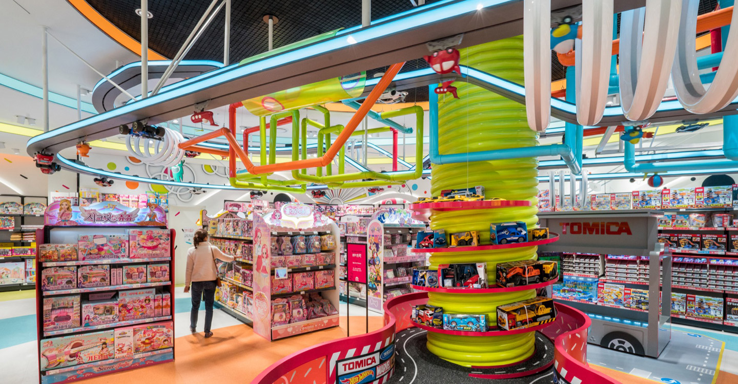 玩具店门牌效果图