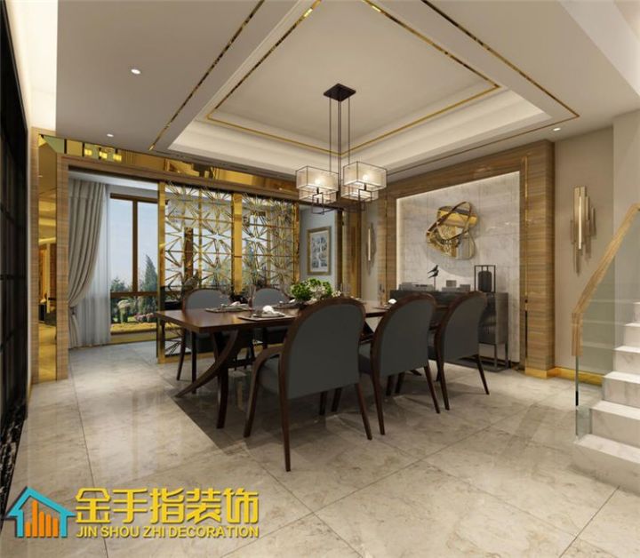 洋房一层带小院图装修_汇仁阳光花园装修效果_花园洋房装修效果图