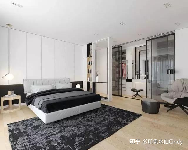 主卧套房装修效果图片_主卧卫生间装修效果图_婚房主卧装修效果图片