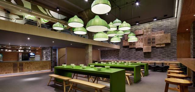 窗帘店装修效果_自助餐厅装修效果工业风图_熟食店装修效果图